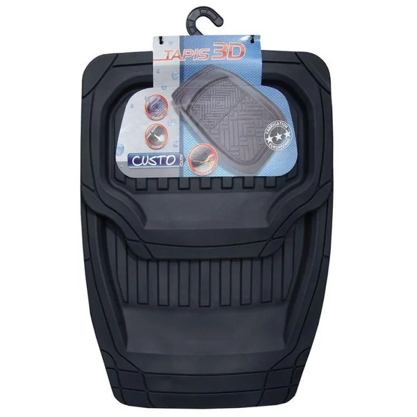 4 tapis CUSTO AUTO baquet canion noir STD
