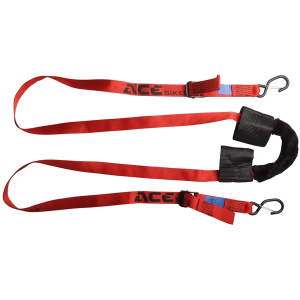 Acebikes Buckle-Up - Sangle pour guidon de moto - sac de transport inclus
