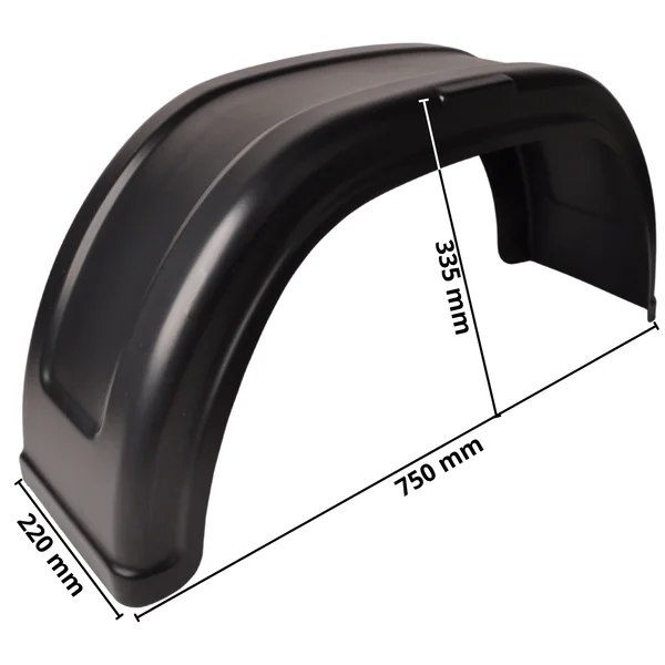 AL-KO Garde boue 14 pouces - 750x220x335 mm