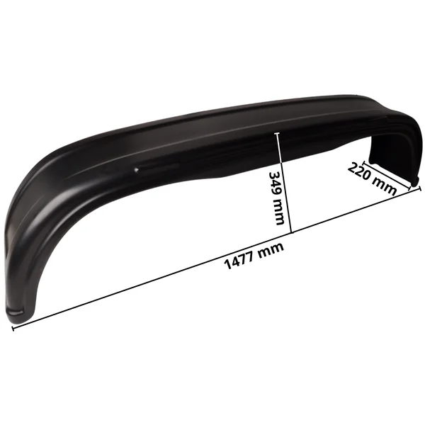 AL-KO Garde boue Tandem - 1477x220x349 mm
