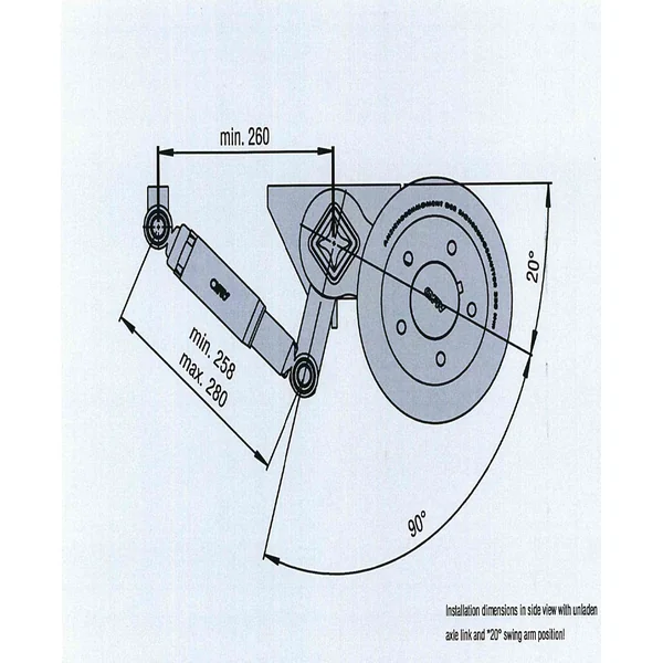 Amortisseur AL-KO Octagon vert 900 kg
