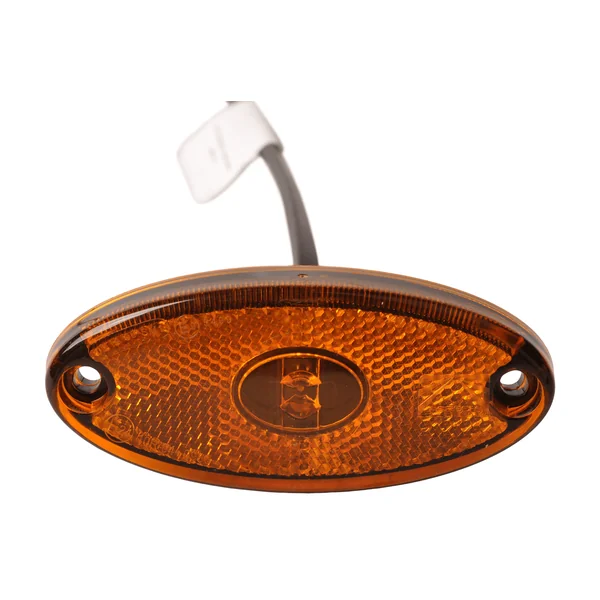 Aspöck Flatpoint 2 - feu de gabarit latéral orange/jaune - connecteur - LED