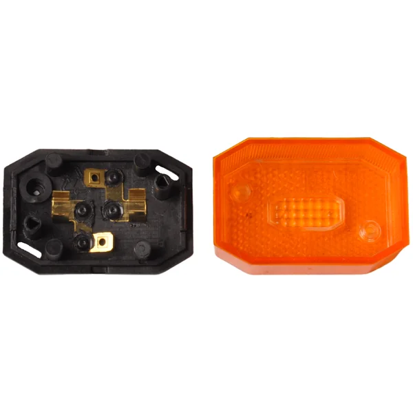Aspöck Flexipoint - feu de gabarit orange/jaune - câble détaché - ampoule