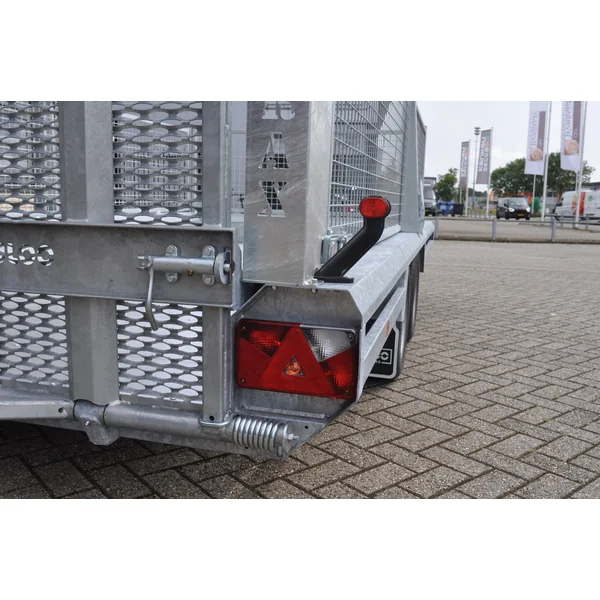 Aspöck Superpoint 2 - gauche - blanc/orange/rouge - 1 mètre de câble plat