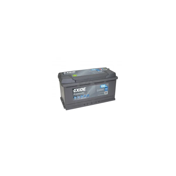 Batterie Exide Premium EA1000 12v 100AH 900A L5D