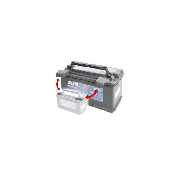Batterie Exide Premium EA1000 12v 100AH 900A L5D