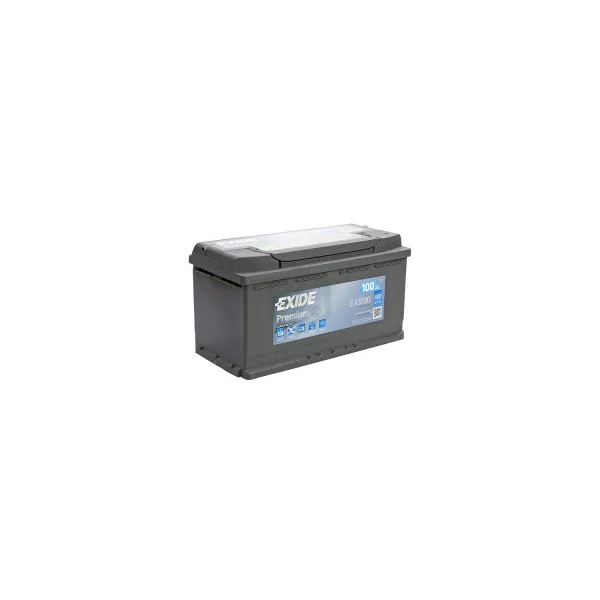 Batterie Exide Premium EA1000 12v 100AH 900A L5D