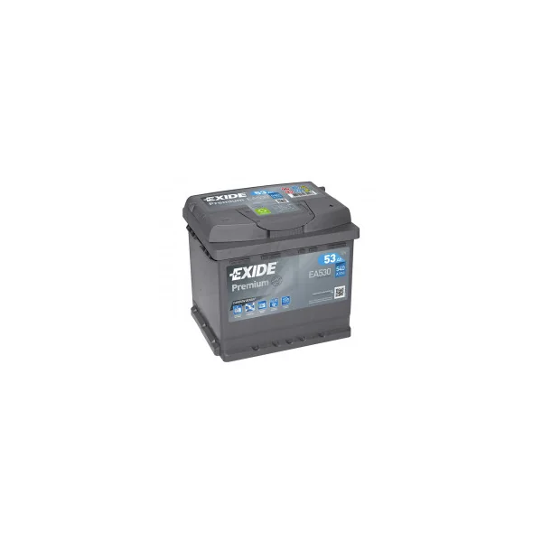 Batterie Exide Premium EA530 12v 53AH 540A L1D