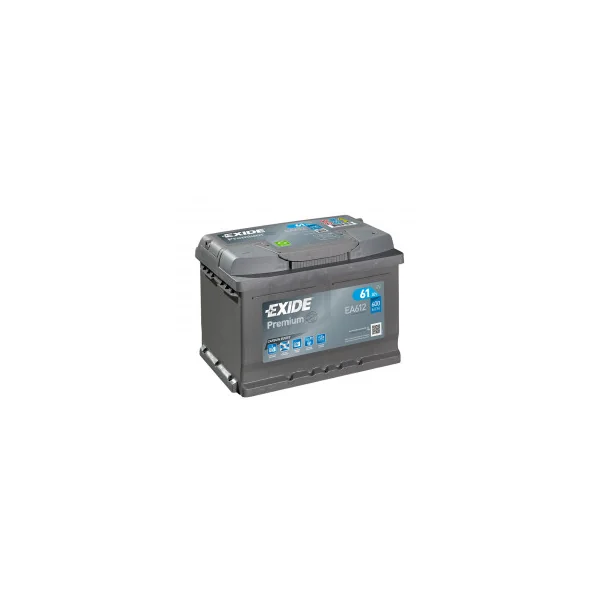 Batterie Exide Premium EA612 12v 60AH 600A LB2D