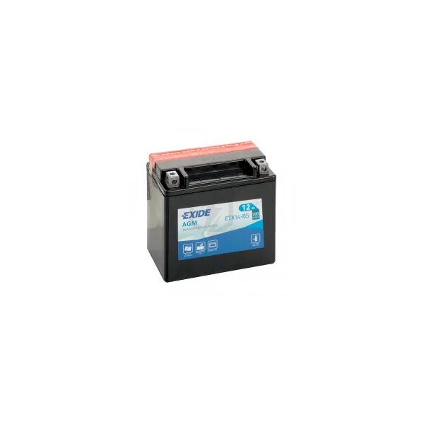 Batterie moto Exide ETX14-BS YTX14-BS 12v 12ah 200A
