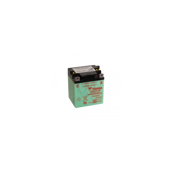 Batterie moto YUASA 12N5.5-3B 12V 5.8AH 55A