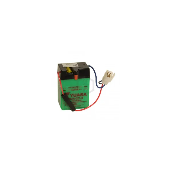 Batterie moto YUASA 6N2A-2C 6V 2.1AH