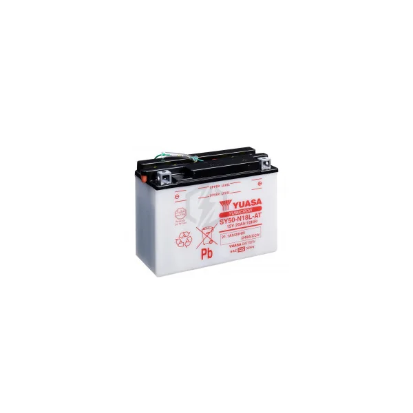 Batterie moto YUASA SY50-N18L-AT 12V 21.1AH 240A