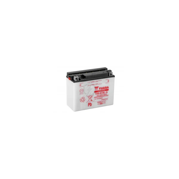 Batterie moto YUASA Y50-N18L-A 12V 21.1AH 240A