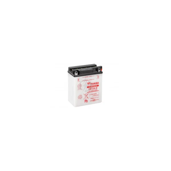 Batterie moto YUASA YB12A-B 12V 12.6AH 150A
