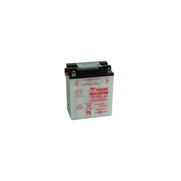 Batterie moto YUASA YB12AL-A2 12V 12.6AH 150A