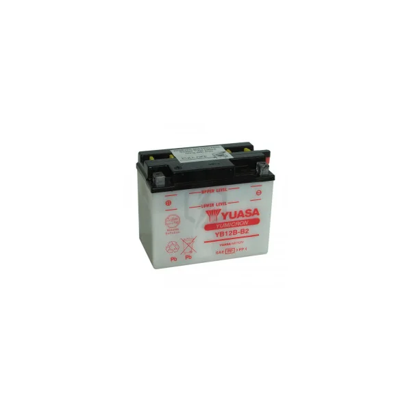 Batterie moto YUASA YB12B-B2 12V 11.6AH 140A