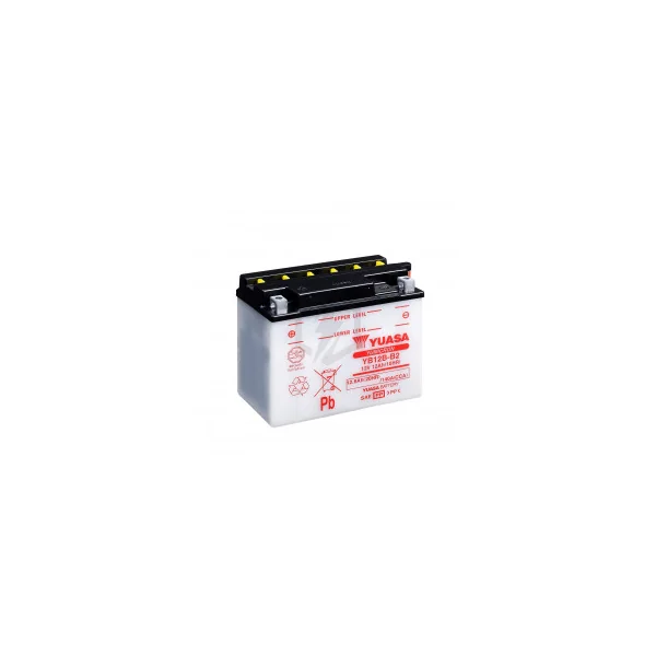 Batterie moto YUASA YB12B-B2 12V 11.6AH 140A