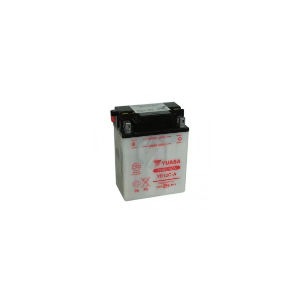 Batterie moto YUASA YB12C-A 12V 12.6AH 150A