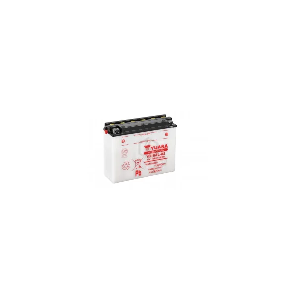 Batterie moto YUASA YB16AL-A2 12V 16.8AH 210A