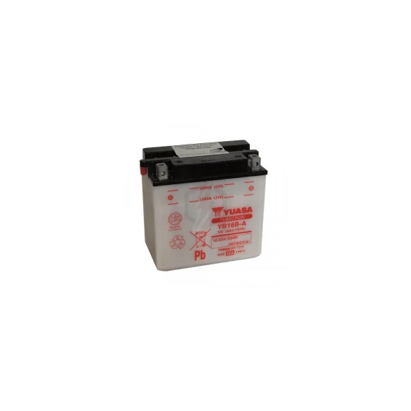 Batterie moto YUASA YB16B-A 12V 16.8AH 207A
