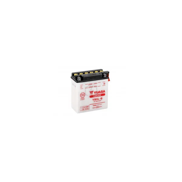 Batterie moto YUASA YB5L-B 12V 5.3AH 60A
