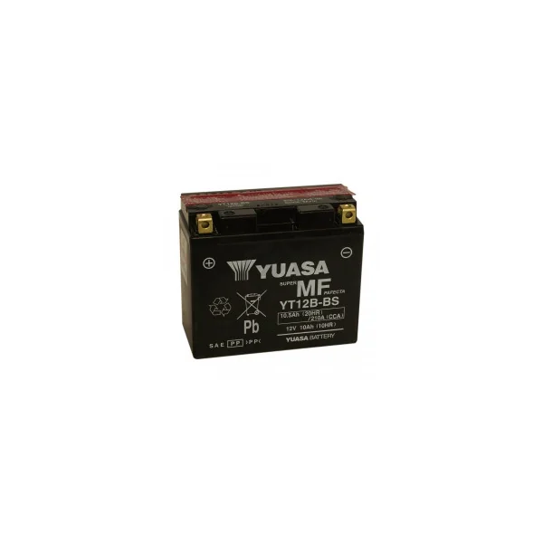 Batterie moto YUASA YT12B-BS 12V 10.5AH 210A