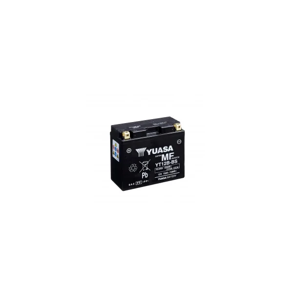 Batterie moto YUASA YT12B-BS 12V 10.5AH 210A