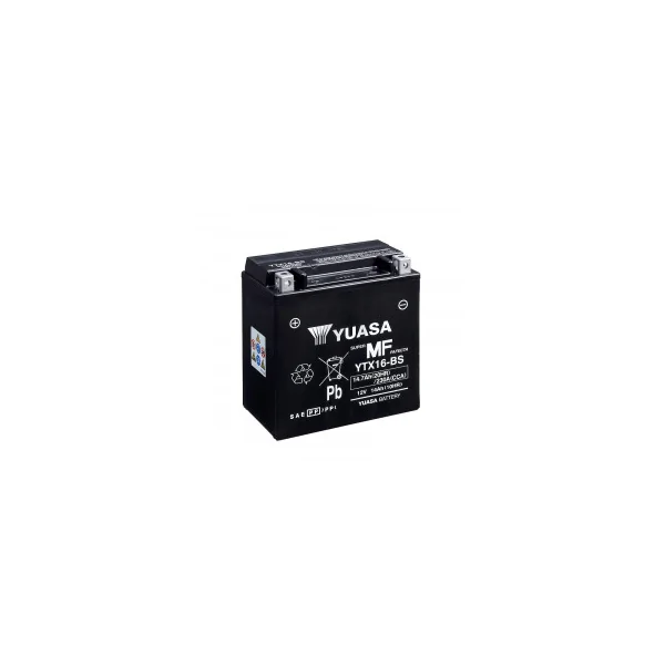 Batterie moto YUASA YTX16-BS 12V 14.7AH 230A