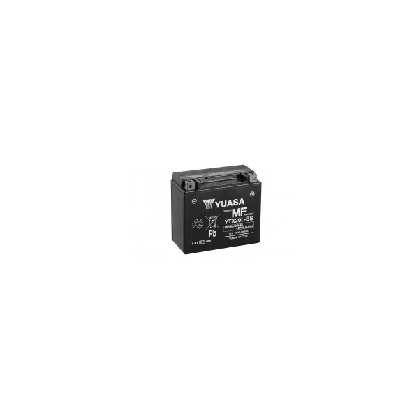 Batterie moto YUASA YTX20L-BS 12V 18.9AH 270A