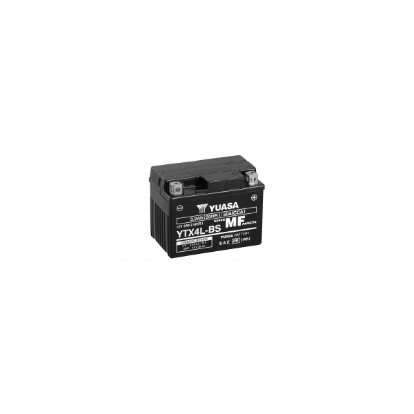 Batterie moto YUASA YTX4L-BS 12V 3.2AH 50A