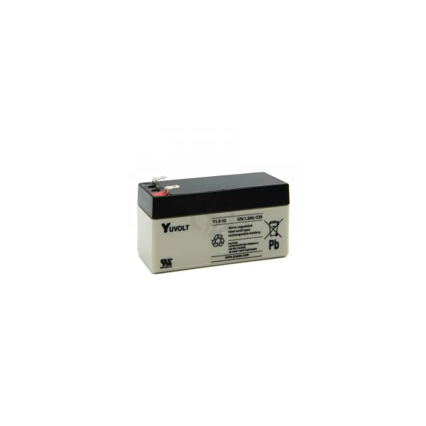 Batterie plomb étanche Y1.2-12 Yuasa Yuvolt Yucel 12v 1.2ah