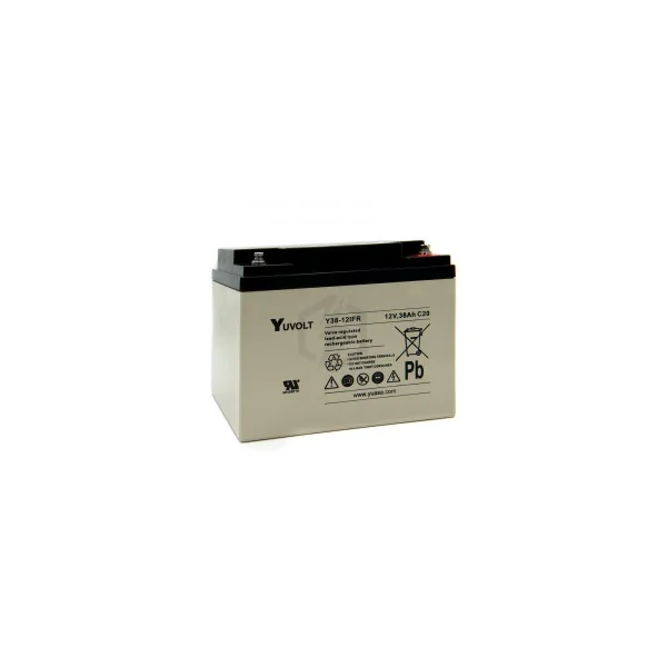 Batterie plomb étanche Y38-12FR Yuasa Yuvolt Yucel 12v 38ah