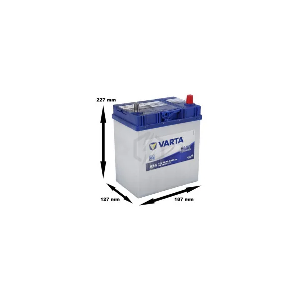 Batterie Varta Blue Dynamic A14 12v 40ah 330A 540 126 033