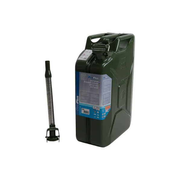 Bidon métallique - 20 litres - idéal pour le stockage de carburant sur les bateaux par exemple