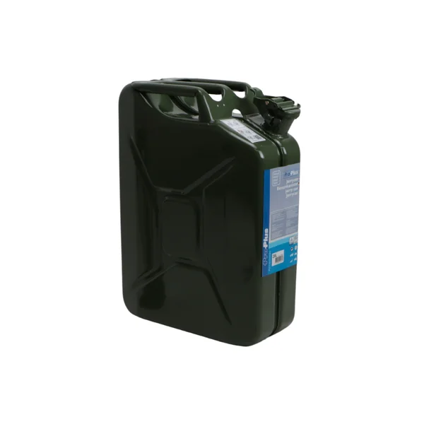 Bidon métallique - 20 litres - idéal pour le stockage de carburant sur les bateaux par exemple