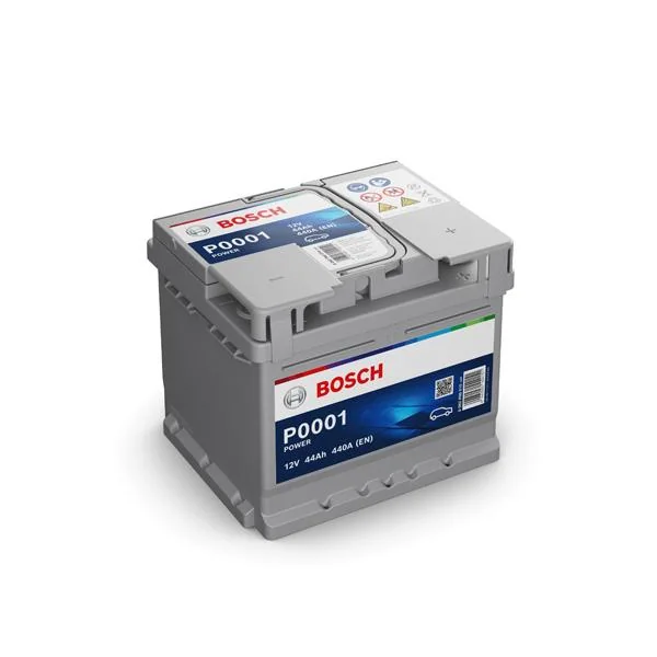 Bosch P0001 - Batterie auto - 44A/H 440A - technologie plomb-acide - Pour véhicules sans système Start&Stop