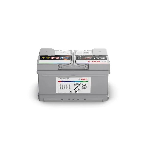 Bosch PE010 - Batterie auto - 75A/H 730A - technologie EFB - Pour véhicules avec système Start&Stop