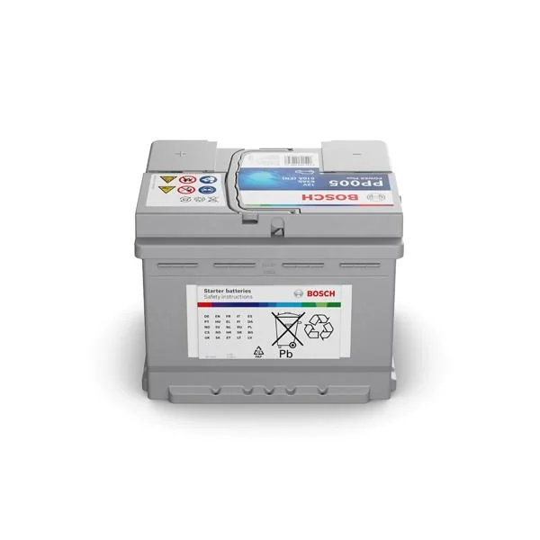 Bosch PP005 - Batterie auto - 63A/H 610A - technologie plomb-acide - Pour véhicules sans système Start&Stop