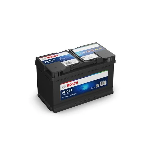 Bosch PP011 - Batterie auto - 85A/H 740A - technologie plomb-acide - Pour véhicules sans système Start&Stop