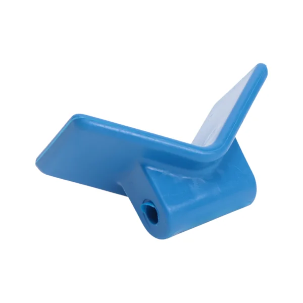 Butées d'etrave bleu - 72x22 mm - sans trace - PE