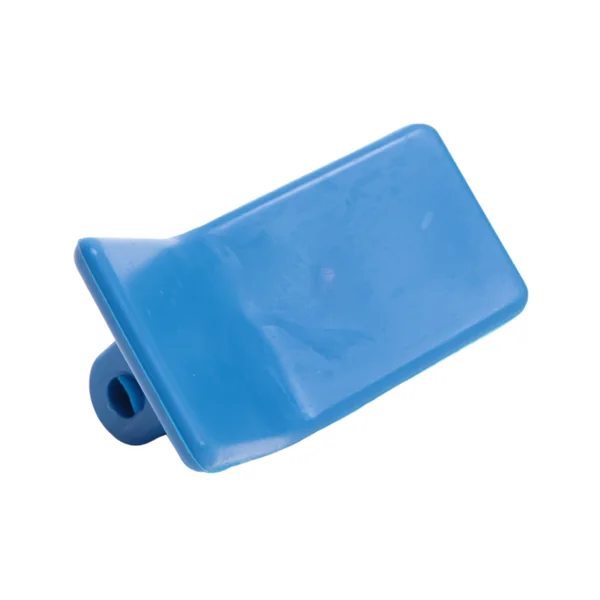 Butées d'etrave bleu - 72x22 mm - sans trace - PE