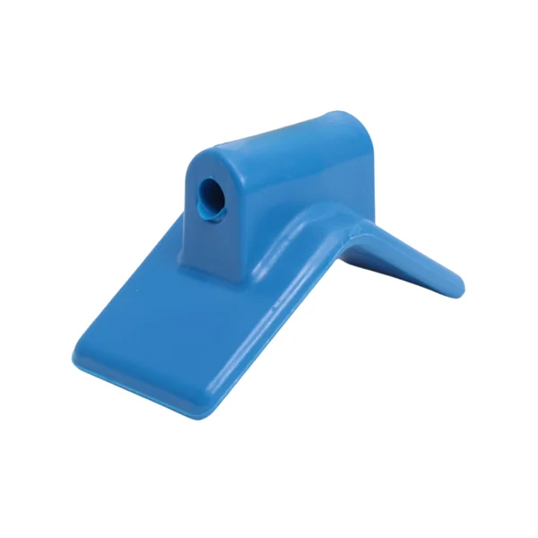 Butées d'etrave bleu - 72x22 mm - sans trace - PE