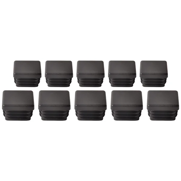 Capuchon enfichable carré 30x30 mm - 10 pièce