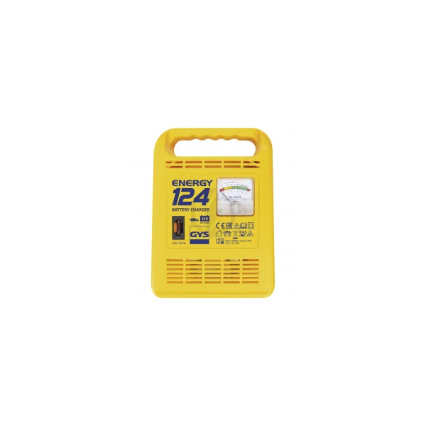 Chargeur de batterie GYS Energy 124 12V 3ah pour batterie de 10 à 45ah 023215