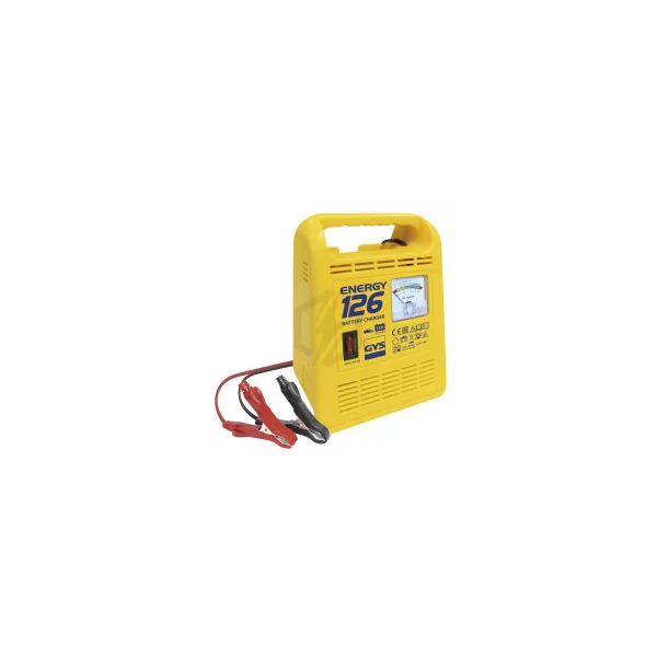 Chargeur de batterie GYS Energy 126 12V 4-6ah pour batterie de 15 à 60ah 023222