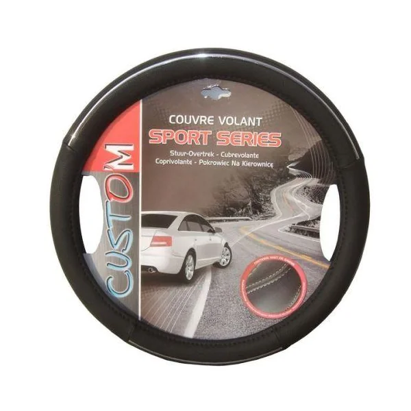 Couvre-volant CUSTOMAGIC Noir Insert Métallique