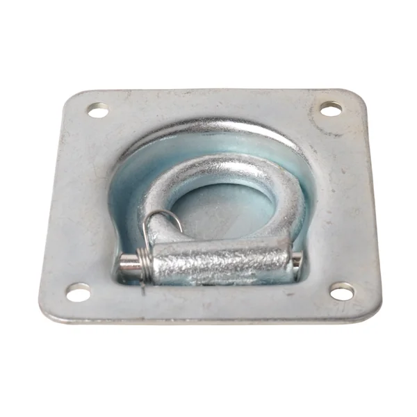 Creux d'arrimage escamotable Anneau d'arrimage simple 102x96 mm
