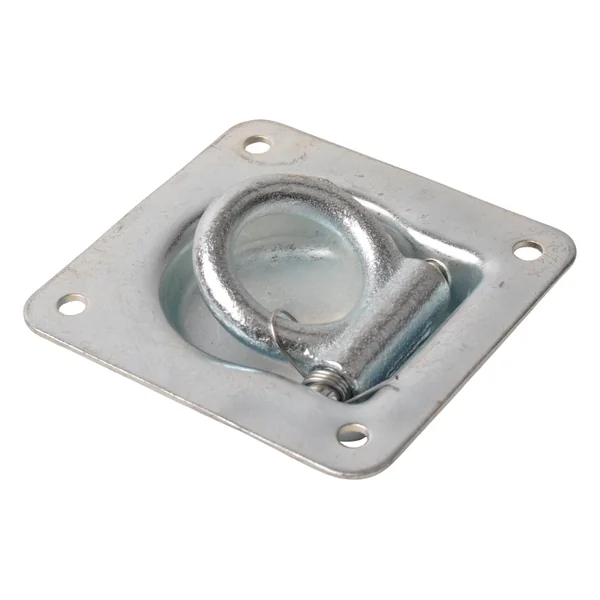Creux d'arrimage escamotable Anneau d'arrimage simple 102x96 mm