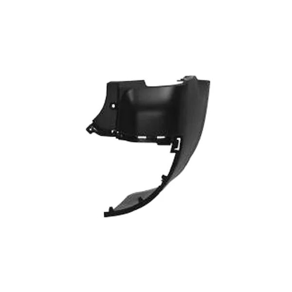 Crosse arrière droite pour CITROËN BERLINGO II ph.1 2008-2012 (long) embout noir pare chocs arrière